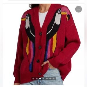 Farm Rio toucan cardi.